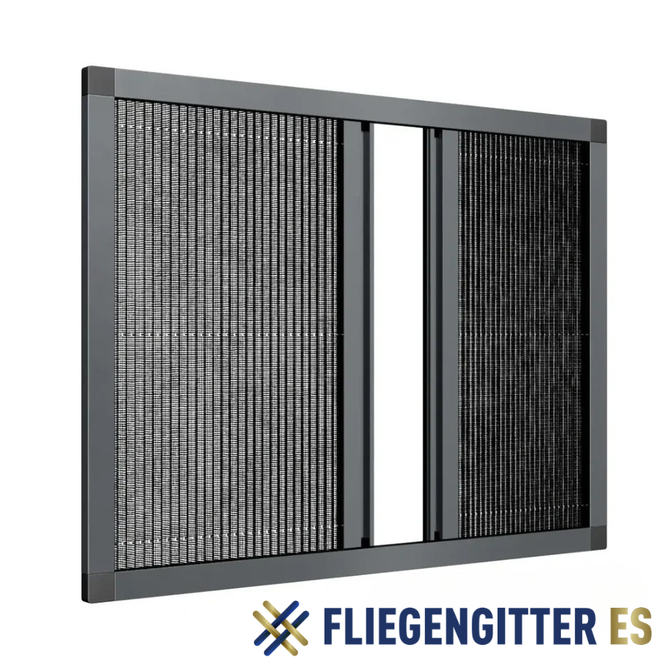 Slim Line Fliegengitter Doppelfenster 18mm