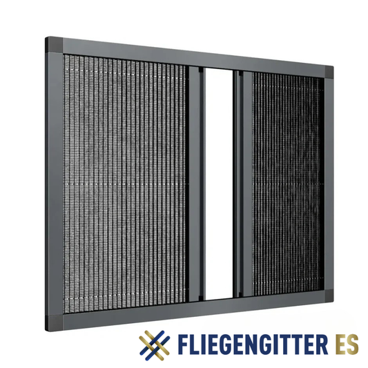 Slim Line Fliegengitter Doppelfenster 18mm